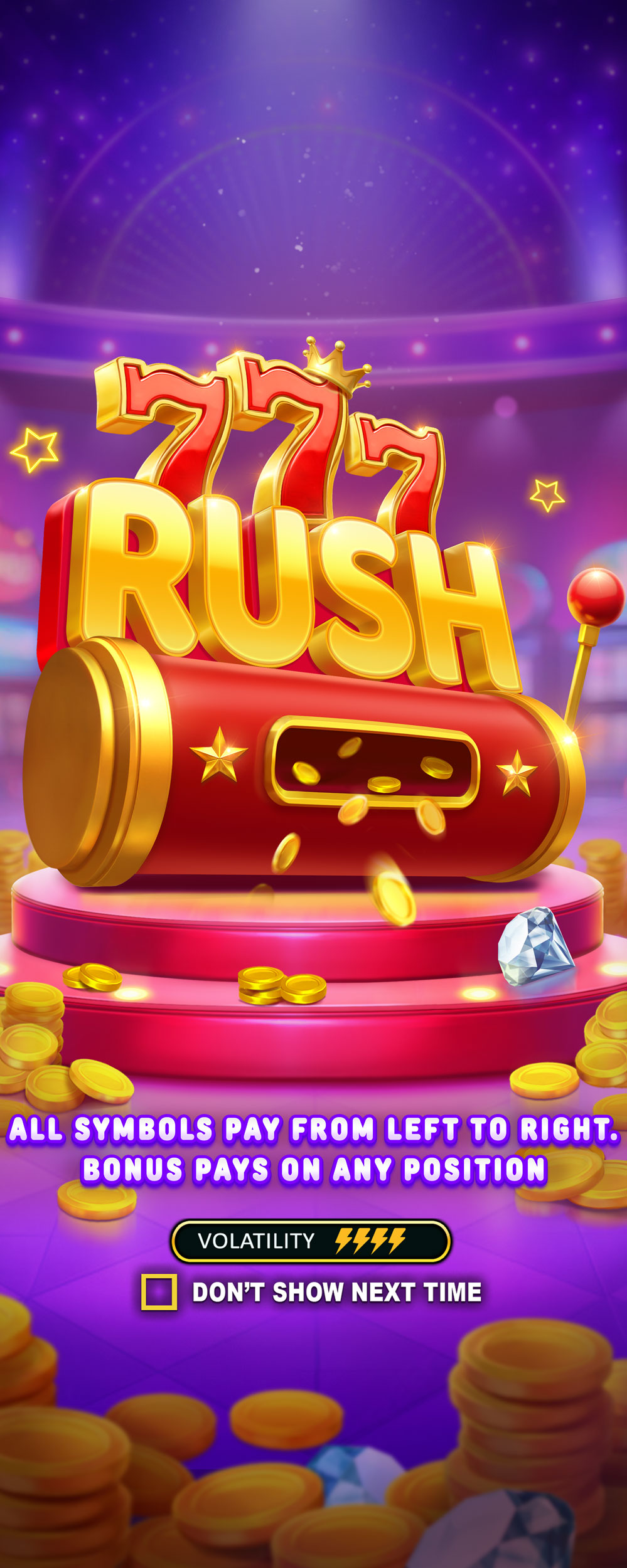777 Rush - screenshot with slot description 5